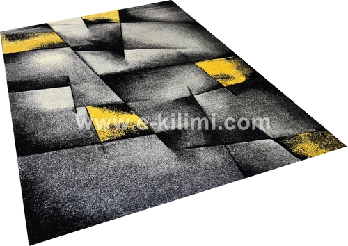 Килим Dream carving 7840 grey yellow