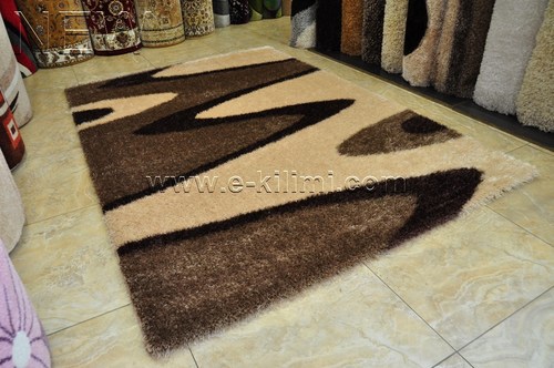 РОШАВ КИЛИМ SENSE SHAGGY 0003 L.BROWN/L.BEIGE