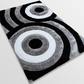 Рошав килим 3 D Soft shaggy 324 grey black